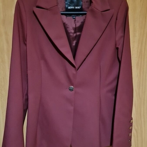 Bordeaux jacket Denny Rose size Small like new