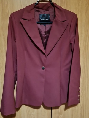 Bordeaux jacket Denny Rose size Small like new