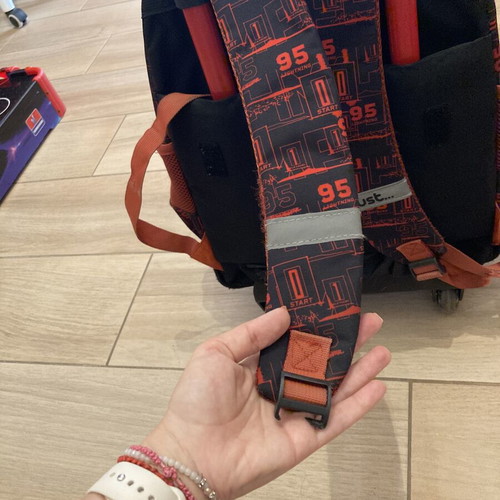 School trolley bag used for boy, fully functional