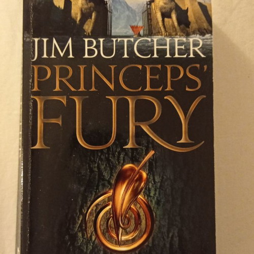 Princeps' Fury book by Jim Butcher used, English