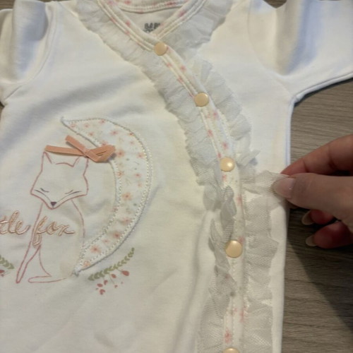 Baby Corner romper 0-3 months like new, 100% cotton