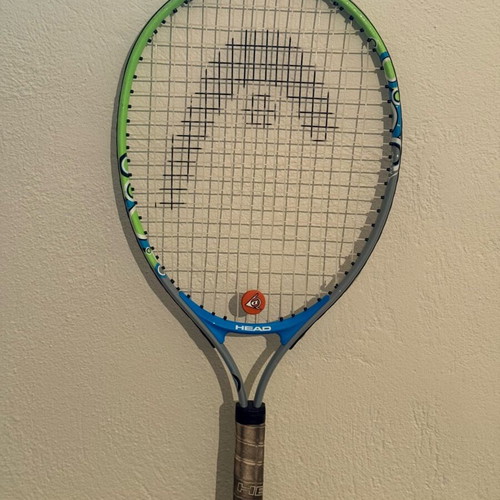 Novak 23 Head tennis racket used, junior