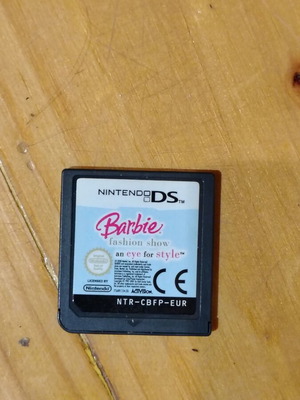 Barbie Fashion Show An Eye for Style Nintendo DS game used, French version