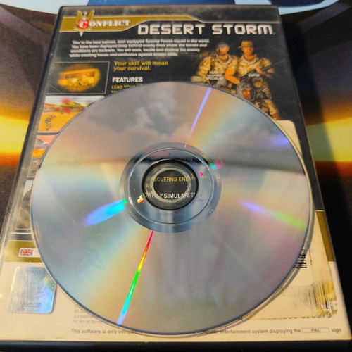 Conflict Desert Storm PlayStation 2 game like new, adventure