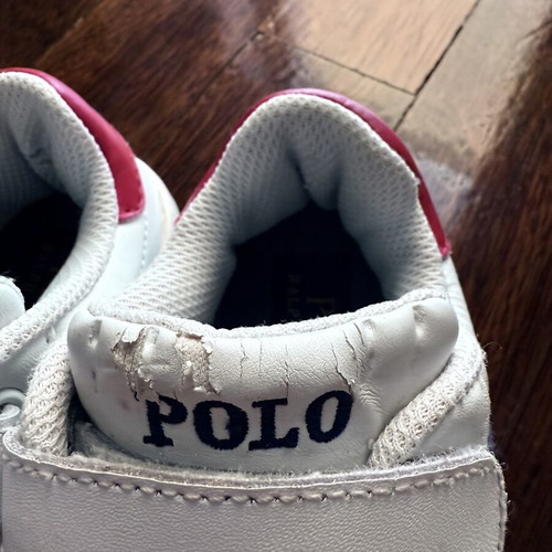 Ralph Lauren casual shoes for boys size 27, white