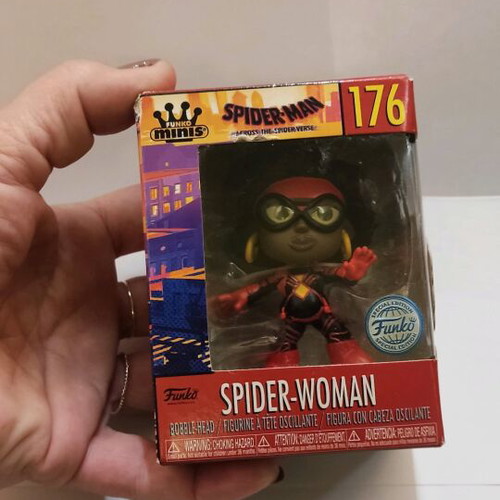 Funko Pop Spider Woman like new with box