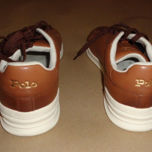 Polo Ralph Lauren Heritage Court II shoes brown new, size 45