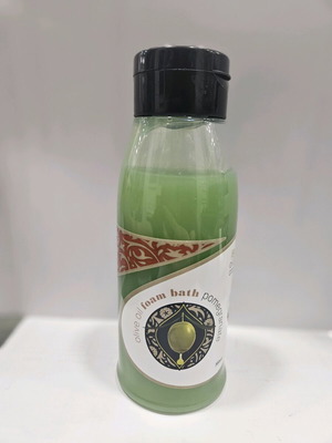 Olive oil and pomegranate bath foam unused