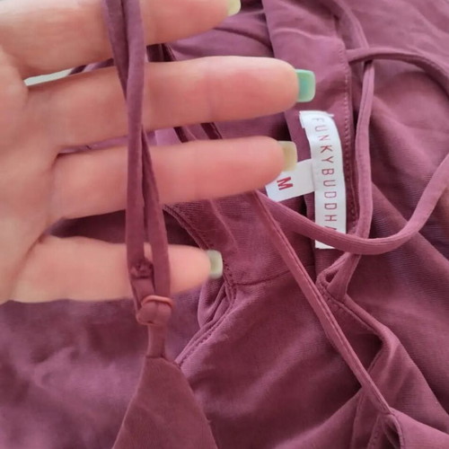 Vintage Funkybuddha dress size M like new, burgundy