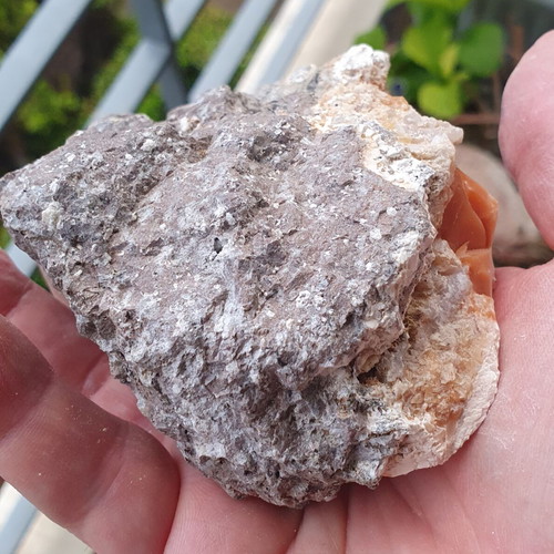 Orange opal from Lesvos island new
