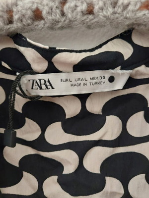 Blouse dress Zara like new, size M 38 10
