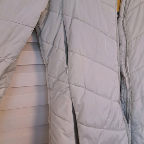 Civil women's jacket like new, ice white, size large