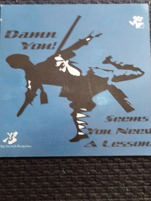 Kid Stretch Production Damn You флаер, Art House 2001