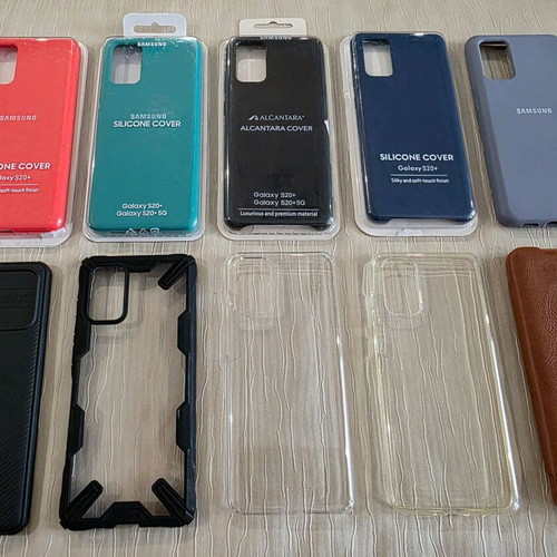 Samsung Galaxy S20+ genuine phone cases, pack of 10