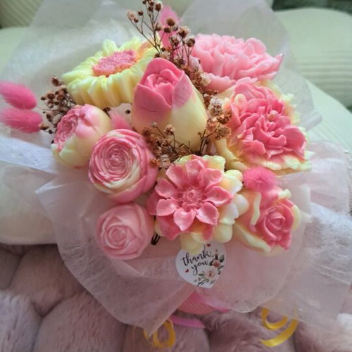 Glycerin Soap Flower Bouquet new