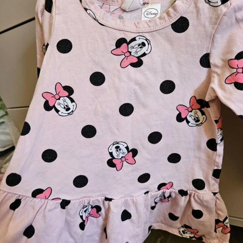 Dress 9-12 months used, cotton thin shirt