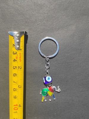Keychain accessory like new with ring