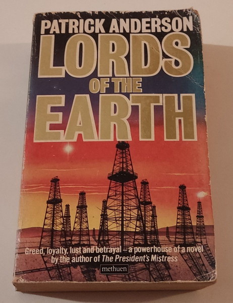  Lords of the Earth Patrick Anderson Vintage Book
