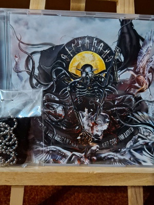 Sterbhaus Angels For Breakfast...And God For Lunch CD new with dog tag