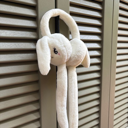 Children's hairband new, white for ear protection
