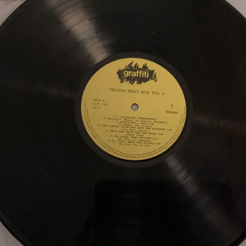 Techno Beatbox 4 Vinyl LP used, old school compilation album