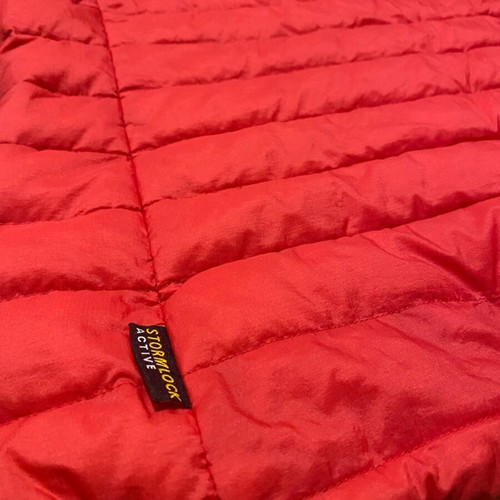 Jack Wolfskin women's down jacket used, size L, red