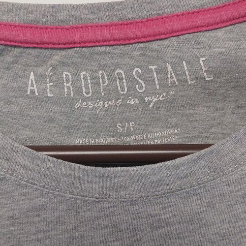 Aeropostale women's T shirt size S used, gray