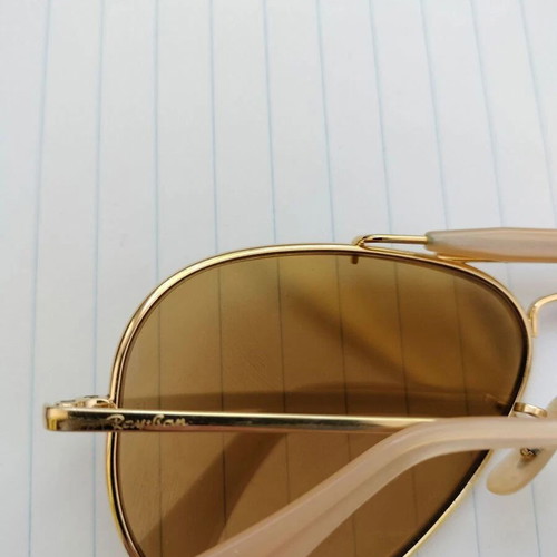 Ray-Ban 50 B&L The General 1937-1987 sunglasses used, gold