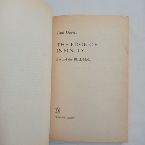 The Edge of Infinity Paul Davies book used, English