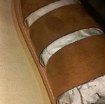 Summer Castor Sandals 39 Brown Suede Greek Made