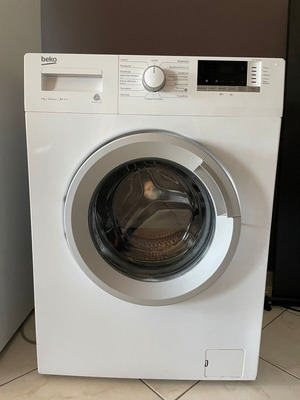 Beko WTV 752 B3W washing machine 7 kg, A+++ energy class, like new