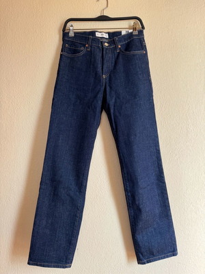 Mango jeans new, straight fit, dark blue, size M