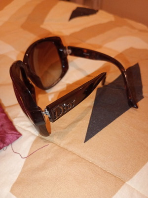 Dior sunglasses, black, unused