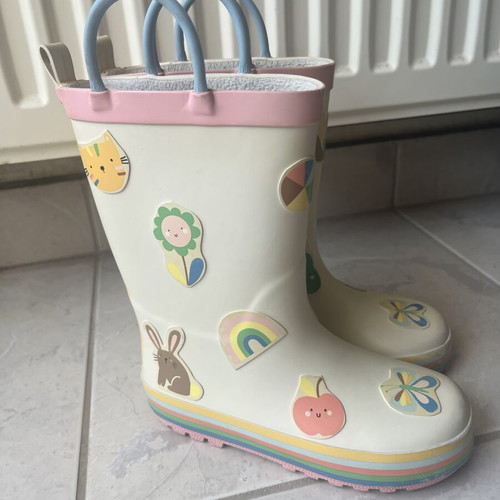 Next rain boots size 28 used, colorful