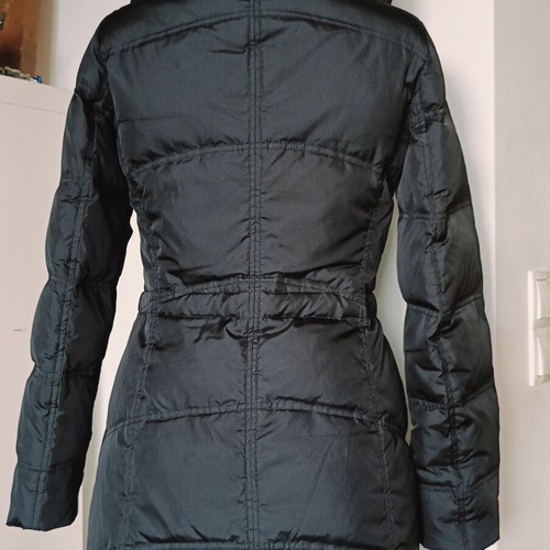 Esprit long down jacket XS like new, black