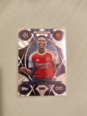 Topps Match Attax 2025/26 Bukayo Saka Infinity like new