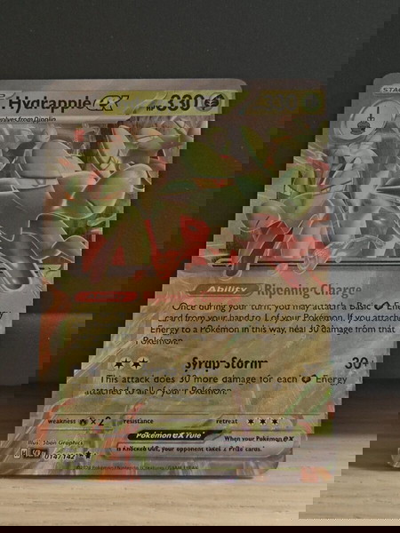 Pokemon κάρτα Hydrapple ex SCR014/142 POOR CUT