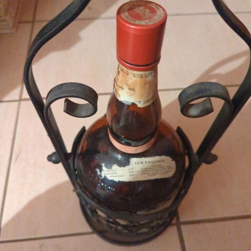 Grand Marnier liqueur used with cognac, collector's item
