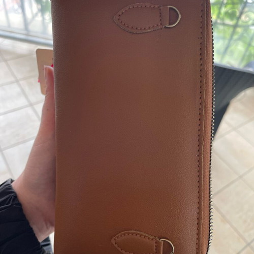 Wallet pouch brown new