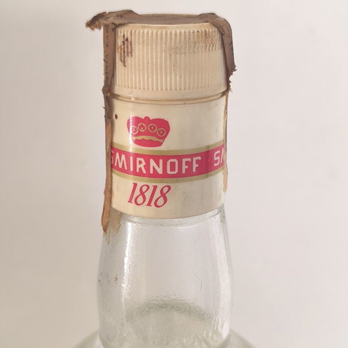 Smirnoff Red Label Vodka vintage, used, 70cl 40% alcohol