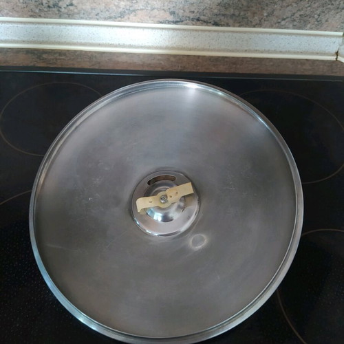 Stainless Steel Pot Lid used with Steam Release Valve