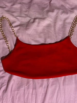 Marmalady clothing bar top red, size M/L, worn once
