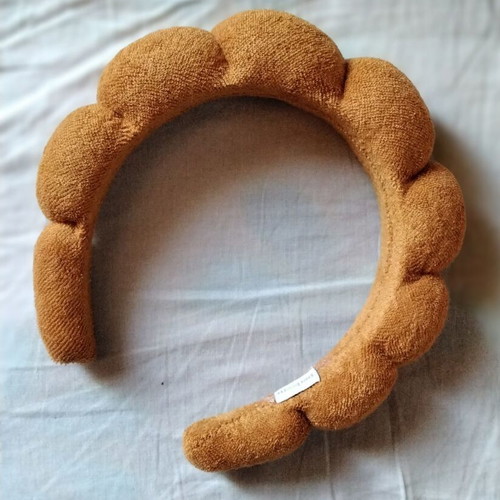 Makeup headband brown color new