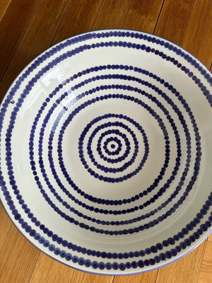 Large deep serving platter new ideal for fruit