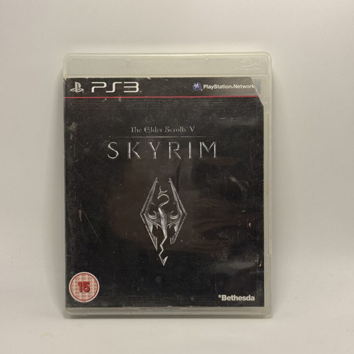 The Elder Scrolls Skyrim PS3 used action adventure game
