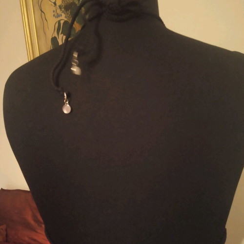 One-piece swimsuit used, black, size small