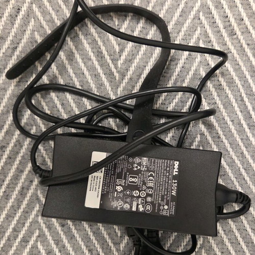 Dell charger 19.5V 6.7A 130W like new, models LA130PM121/HA130PM160/DA130PE1-00