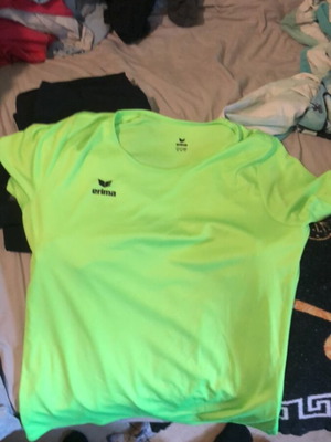 Erima sports t-shirt used, size XS, green