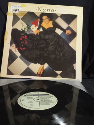 Nana Mouskouri Nana vinyl record used, cover with tape