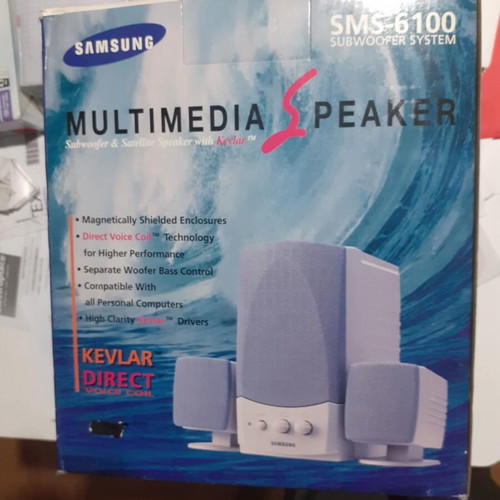 Samsung SMS 6100 Subwoofer System speakers new, multimedia speaker